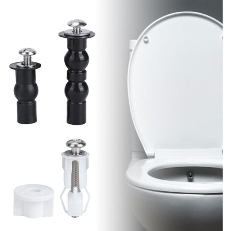 Universelles Schrauben- und Bolzenset für Toilettendeckel, Ersatzteile und Toilettensitzzubehör.