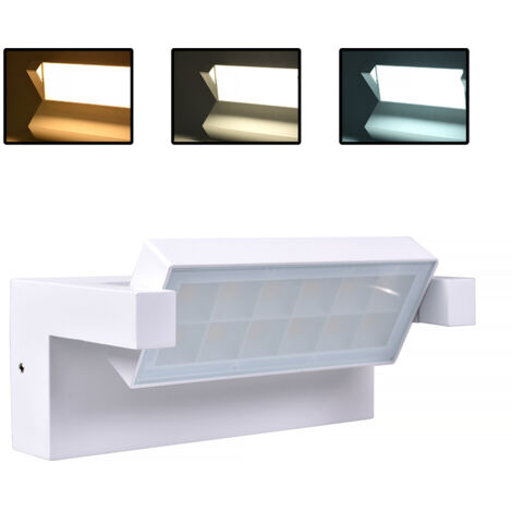 UNIVERSO 472-B3C LAMPADA APPLIQUE LED DA MURO RUOTABILE 21W SMD  CCT 3IN1 CAMBIA COLORE IP65 DA ESTERNO