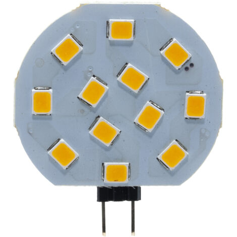 UNIVERSO G4-09 LAMPADINA LED G4 SPOTLIGHT 2/2.5W BULD DISC SMD CHIP  3000K 4000K 6500K - Colore Luce:Bianco Freddo