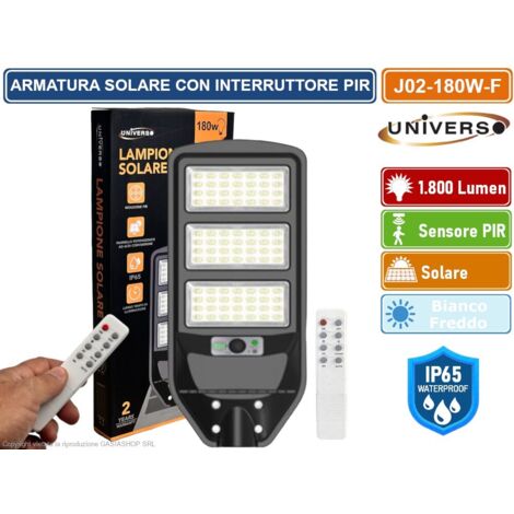 Avidsen 103664 Torcia LED Ricaricabile 2000 lm 3 modalità illuminazione IPX4