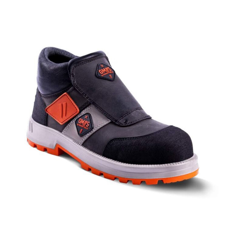 Gaston Mille - univulcain S3 Zapato gris hidrófugo y oleófugo P.40 - GNVL3-40
