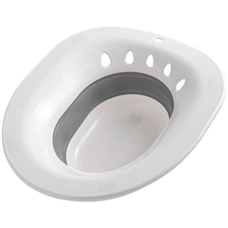 UNKNOWN Bidet Portable et Pliable – Baignoire Amovible pour Chaise de Toilette (19800)