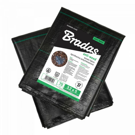 Unkrautvlies 70 g/m² UV-beständig 1,6 x 5 m