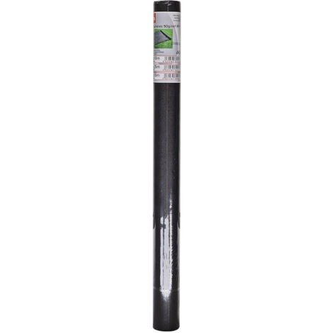 Unkrautvlies Garten Unkraut Mulchgewebe Folie 1x25m 50g wasser- luftdurchlässig