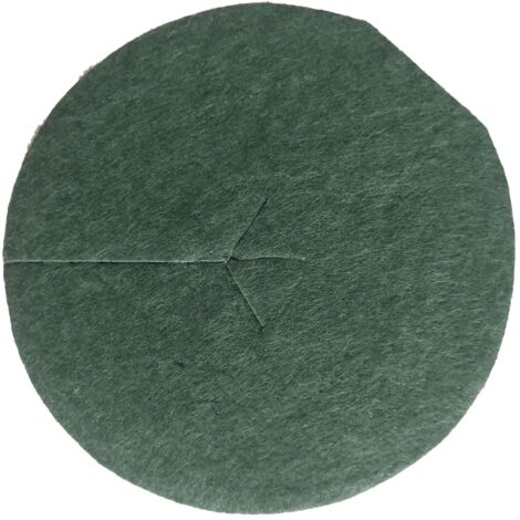 Unkrautvlies  Umweltfreundliche Unkrautschutzmatte  Durchmesser 13,7 cm  5 g  Farben: Schwarz, Dunkelgrün, Rot, Grün, Orange