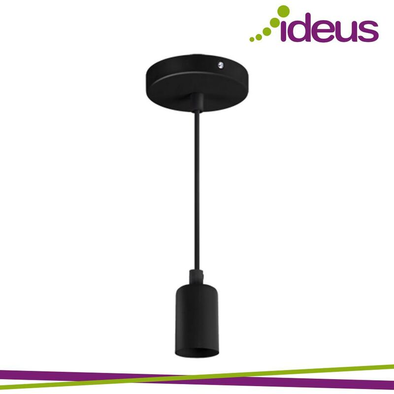Image of Ideus - uno E27 applique a sospensione black