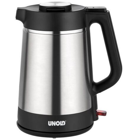 Unold 18715 Blitzkocher Thermo, edelstahl/schwarz