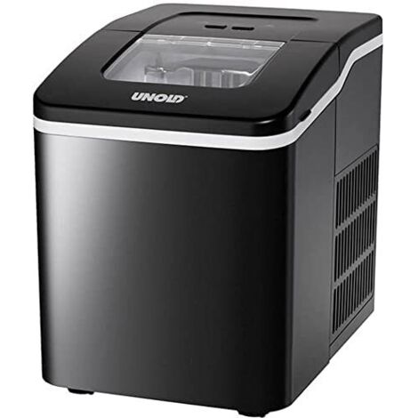 Unold 48935 máquina de hielo negra capacidad 1,6 L