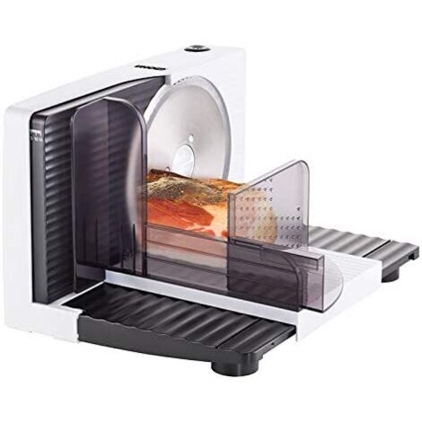 Unold 78860 Curve trancheuse électrique blanc noir