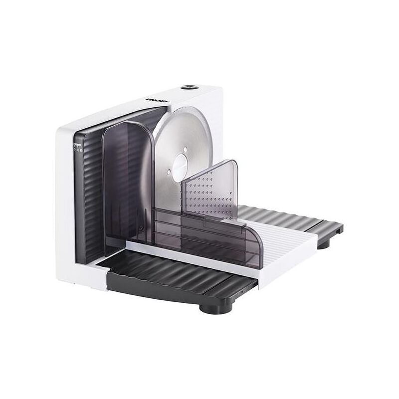 Image of Affettatrice Curve Bianco 100W Pieghevole - Unold