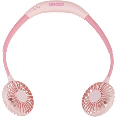 Unold Breezy, Ventilator ,rosa, Nackenventilator