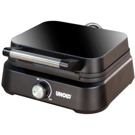 Unold Brüssel Gaufrier boîtier Cool-Touch noir C484162