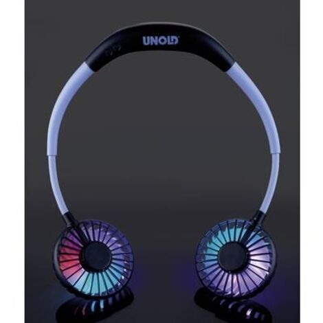 Unold Nackenventilator Breezy blau Handventilator