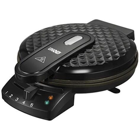 Unold Piastra per Waffle Diamond 1200W Nero