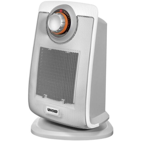 Unold Radiateur soufflant blanc puissance réglable 1300-2000W