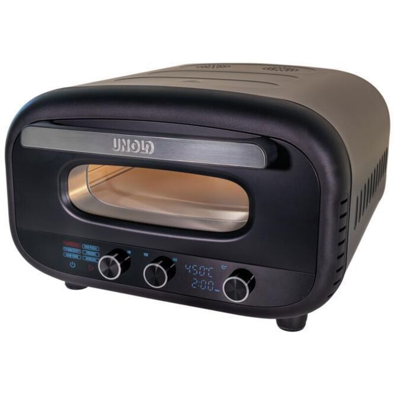 UNOLD  Don Alfredo Four &agrave; Pizza &Eacute;lectrique Noir 1700W