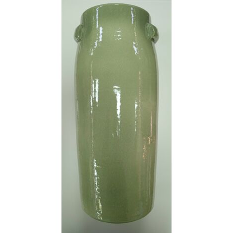 UNOPIU' Vaso Ceramica Verde