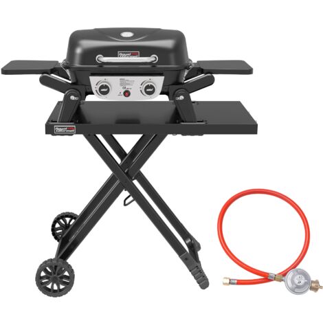 Unser Grilltisch ist mit einem 5-kW-Gasgrill ausgestattet, das eine schnelle Erwärmung und eine präzise Temperaturregelung ermöglicht, um ein effizientes Grillen zu gewährleisten. Der Grill hat eine G