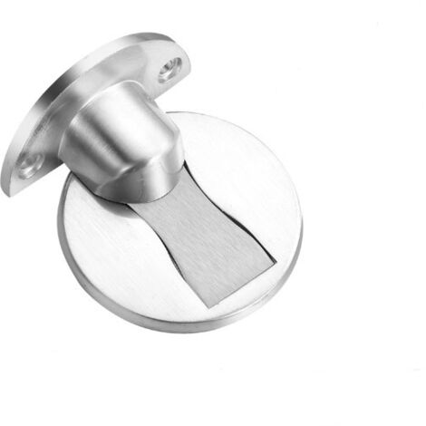 Unsichtbarer magnetischer Türstopper zur Wandmontage – Doppelte Befestigung (Kleber/Schraube), hält Türen sicher in Position