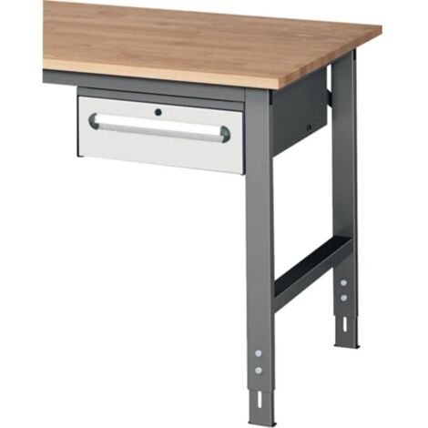 Unterbauschrank H175xB440xT600mm anthrazitmetallic/grau 1 Schubl.Einfachauszug