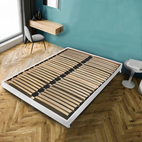 Unterbett auf Fuß SOMKIT 140x190 / Weiß/ 188x139x29