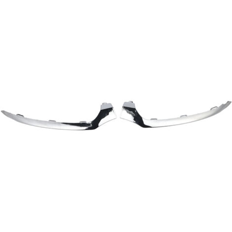Unteres Chrom-Stoßstangenteil für Mercedes-Benz C-Klasse W205/S205/C205/A205, 2-teiliges Set
