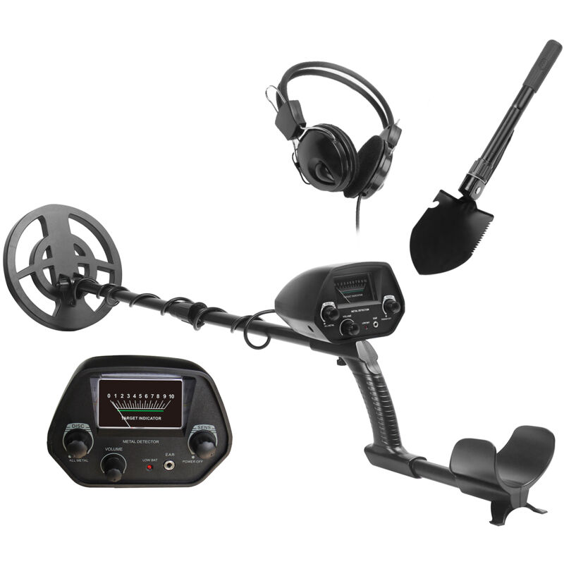 Unterirdischer Metalldetektor, Metallfinder, Golddetektor, Schatzjäger, Goldgräber, tragbares Metalldetektionsinstrument für Anfänger, Kinder,