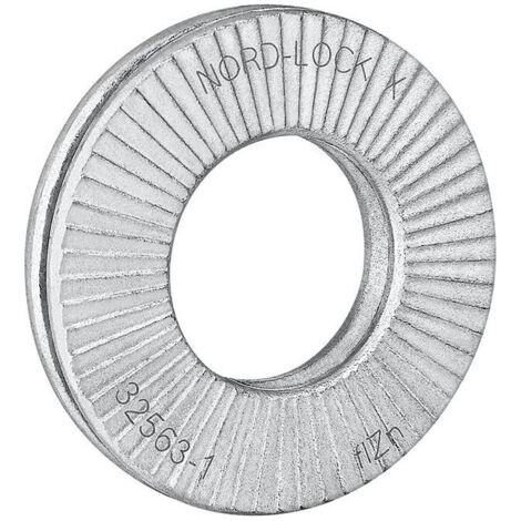 Unterlegscheibe R 88132 NLX 10 Sta vergütet zinklamellenb. 200St. NORD-LOCK