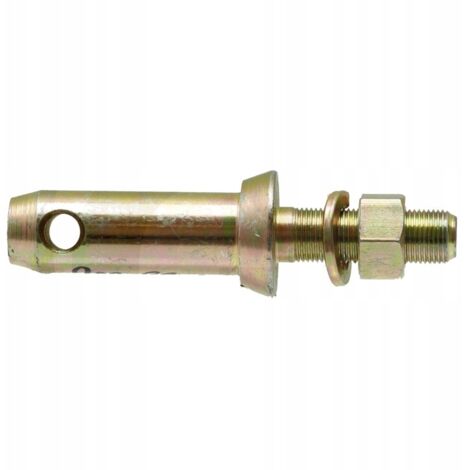 Unterlenkerbolzen mit Gewinde und Mutter M22x1
