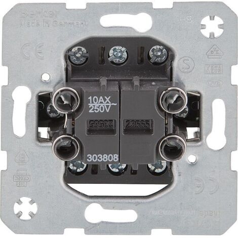Unterputz-Doppel-Wechselschalter Berker 303808, 250V