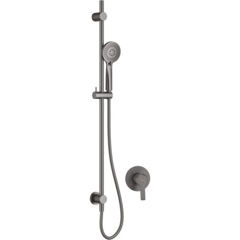 Unterputz-Duschset, mit Stange Hydromassage,Regen