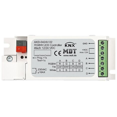 Unterputz-LED Controller 4-Kanal 3/6 A, RGBW