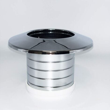 WASSER GERATE Unterputz Rosette Ø 120mm, Tiefe 80mm kürzbar für Unterputz Wasserzählermontage