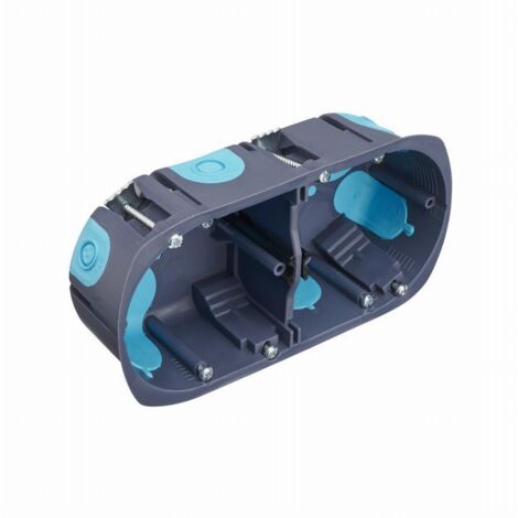 Unterputzdose 2 Stationen stop air Durchmesser 67, Tiefe 40 mm