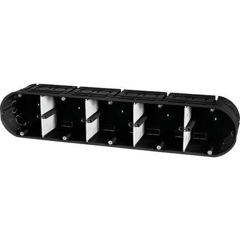 Unterputzgerätedose 5-fach, 5 x Ø 60 mm - Tiefe 63 mm