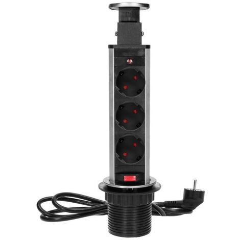 Unterputzsteckdose 3x250V AC OR-AE-1348(GS)