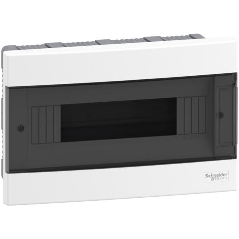 Unterputzverteiler Easy9 EU IP40 EZ9EU-1-12-PT-T transparente Tür 1-reihig 12 Module/Reihe