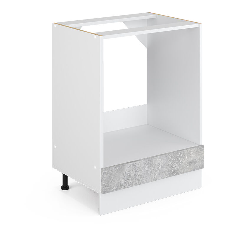 Vicco - Schränken R-line, Beton, 60 Cm Mit Großnische, Ohne Arbeitsplatte