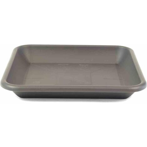 Untersetzer 34 x 34 cm, anthrazit zu Siena Garden Topf Quadro 40 x 40 cm