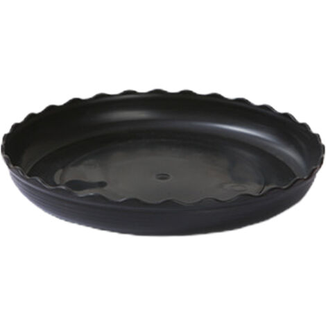 [Untersetzer für Pflanzen] Deep Gardeners Serie – 5 Modelle aus robustem PP-Kunststoff (13,9 cm, 15,9 cm, 21,8 cm, 25,7 cm, 32,5 cm – Weiß/Rot/Grün/Schwarz – 1 Stück)