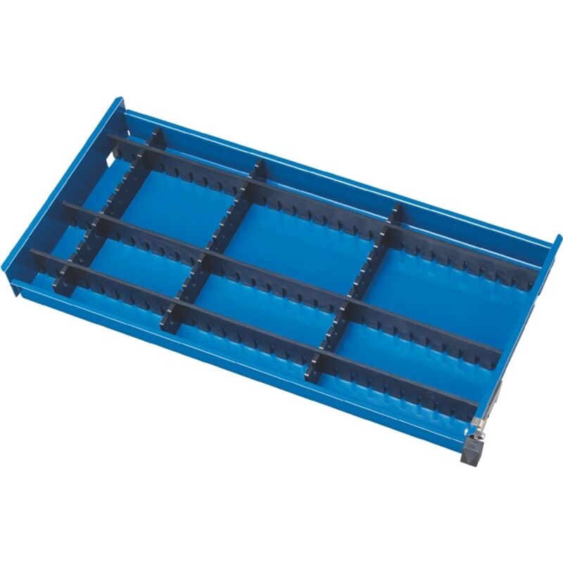 Schubladen-Einteilungs-Set BxTxH 70x280x105/130 3 + 3 Rasterleisten - RAU