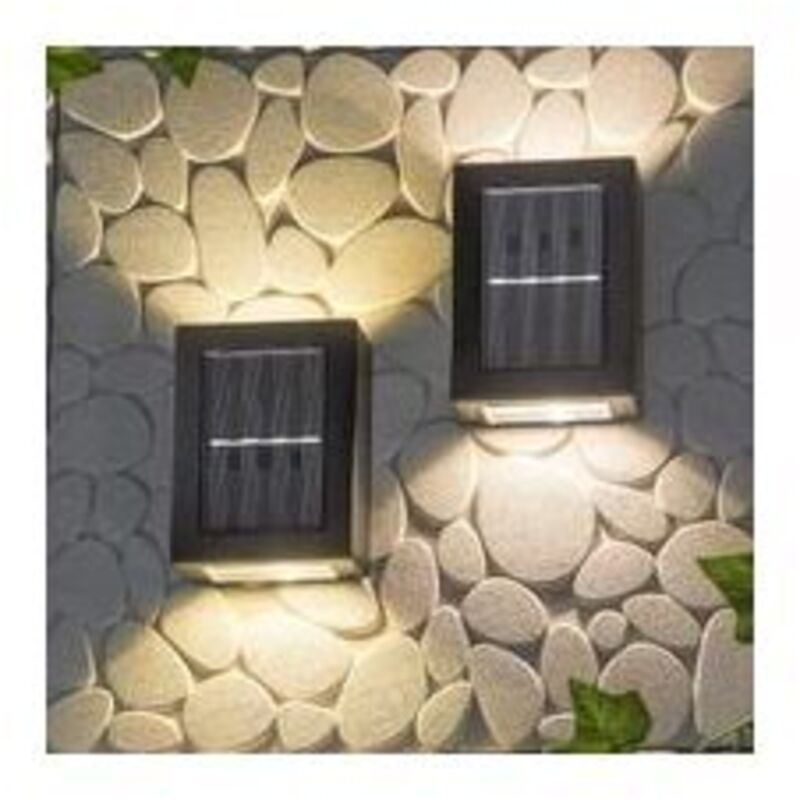 Image of Up and Down Solar Wall Lights,&hellip;