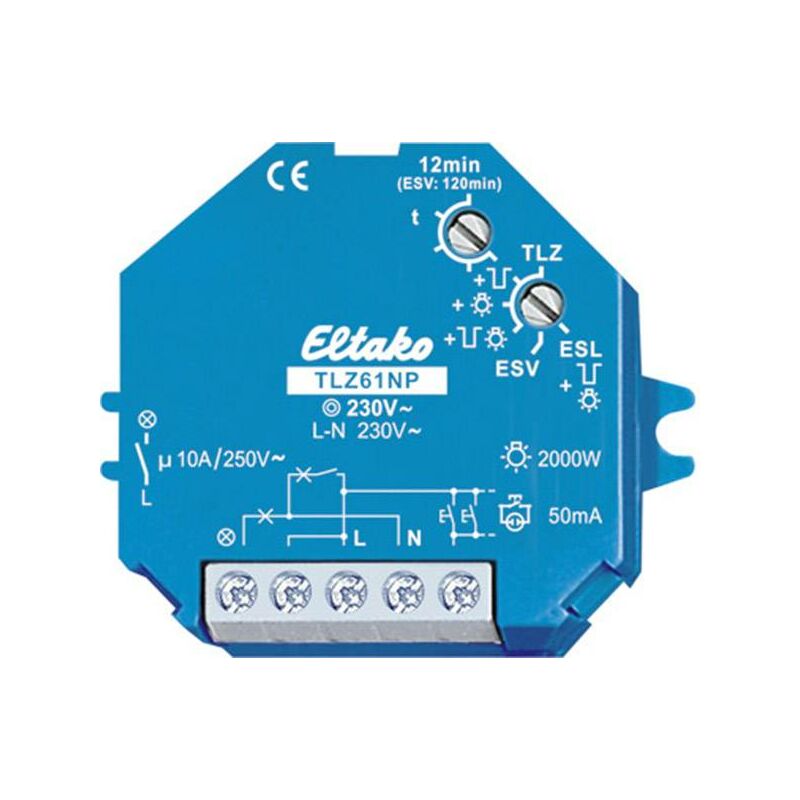 Eltako - Minuterie d'escalier encastré 230 v/ac 61100102 Y928131