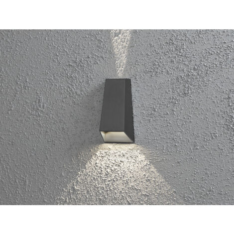 Up/Down Außenwandleuchte IMOLA, anthrazit, 6 Watt High-Power-LEDs, IP44
