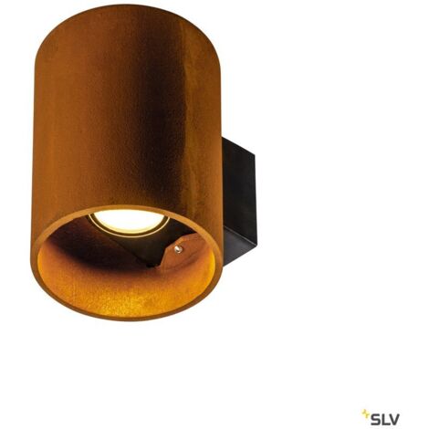 Up- & downlighter Rusty Round 18 cm marron rouille - 1004651