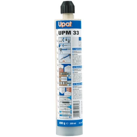 Upat Injektionsmörtel UPM 33-300 incl. 2 Statikmischer