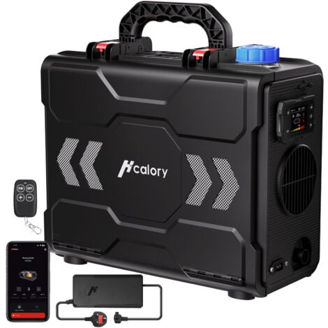 MAEREX Upgrade 8KW Toolbox Diesel Air Heater bluetooth 12V 24V W/240V Adapter RV Camper