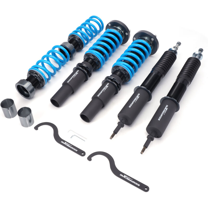 Image of Upgrade COT6 24-fach verstellbarer Dämpfer Gewindefahrwerk For BMW E90 E91 04-12