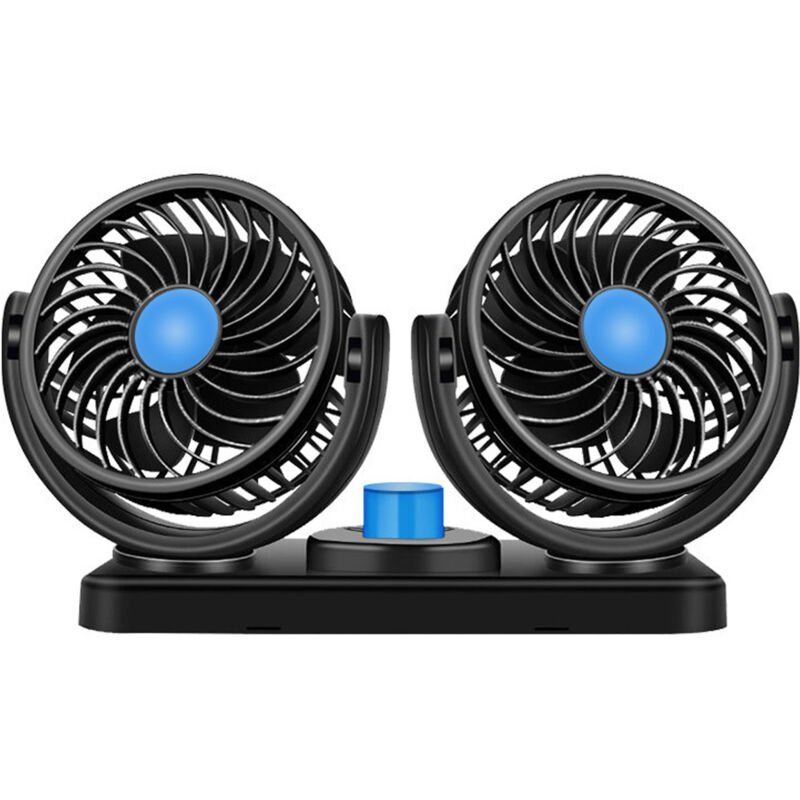 Image of Upgraded 12V Dual Head Vehicle Fan&hellip;