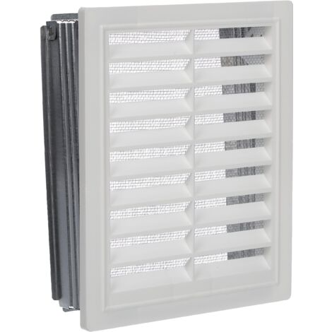 Upmann 50166 - Griglia di ventilazione artificiale, 15 x 20 m, telaio e piastrella, colore: Bianco